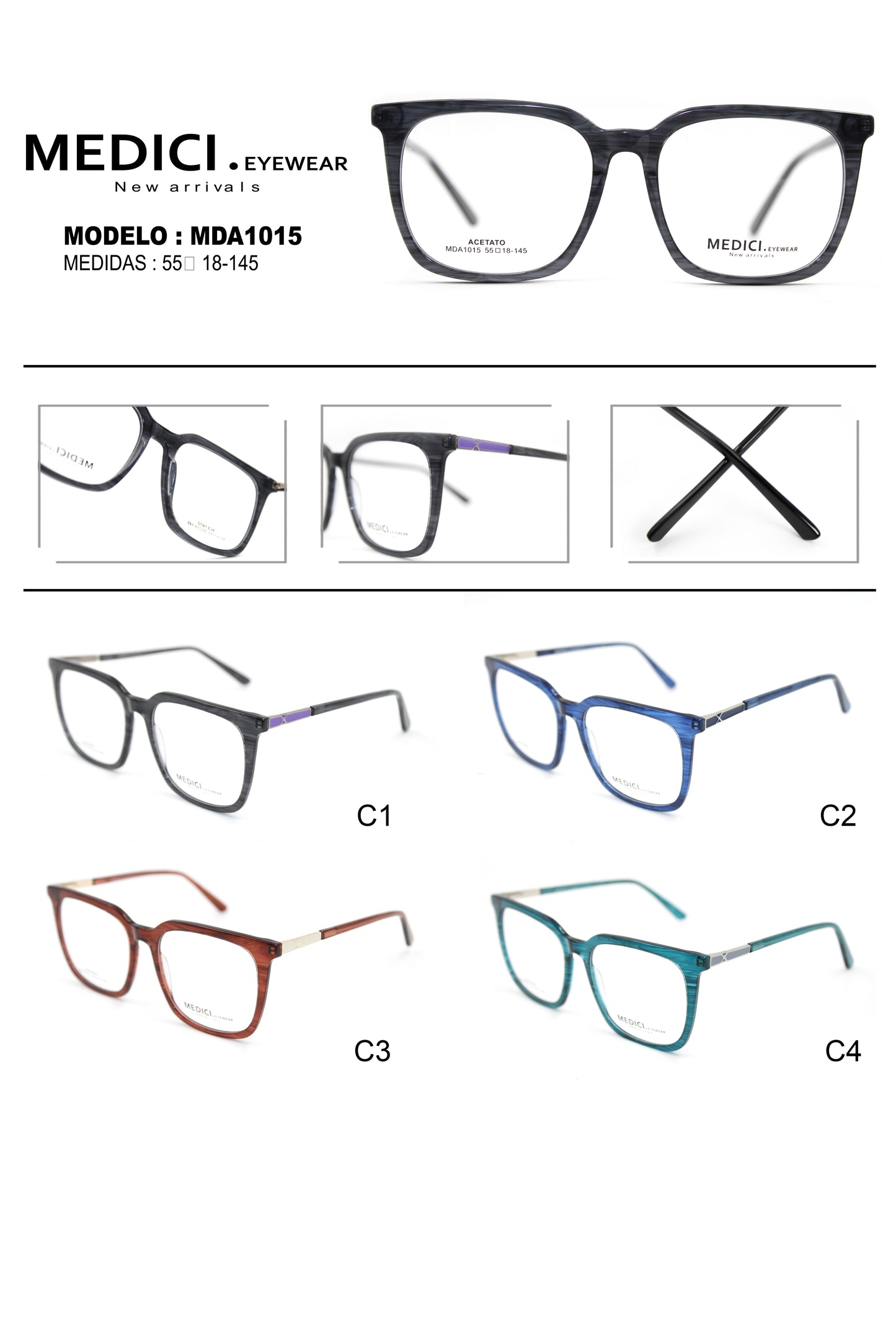 MEDICI ACETATO MDA1015