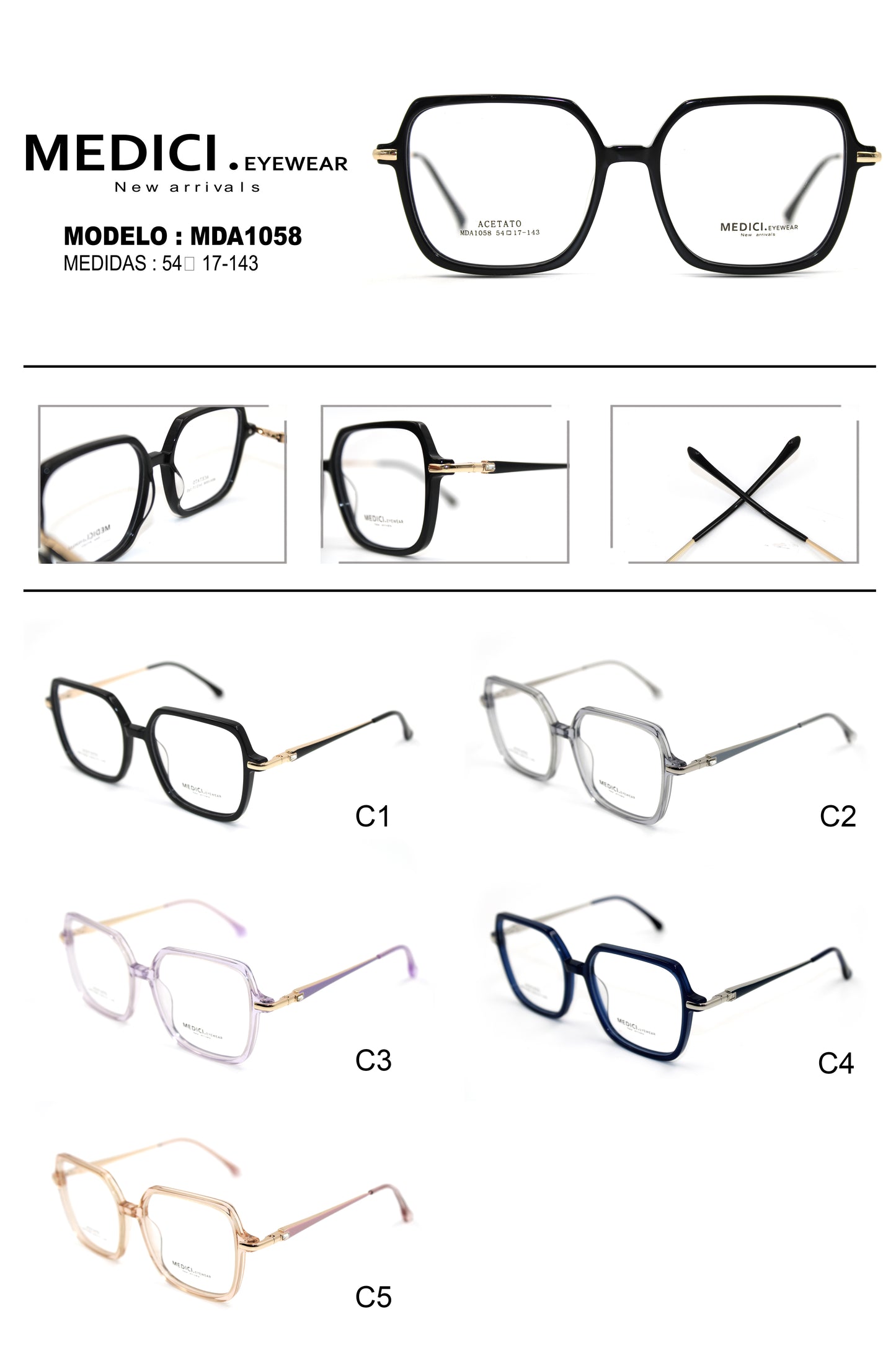 MEDICI ACETATO MDA1058