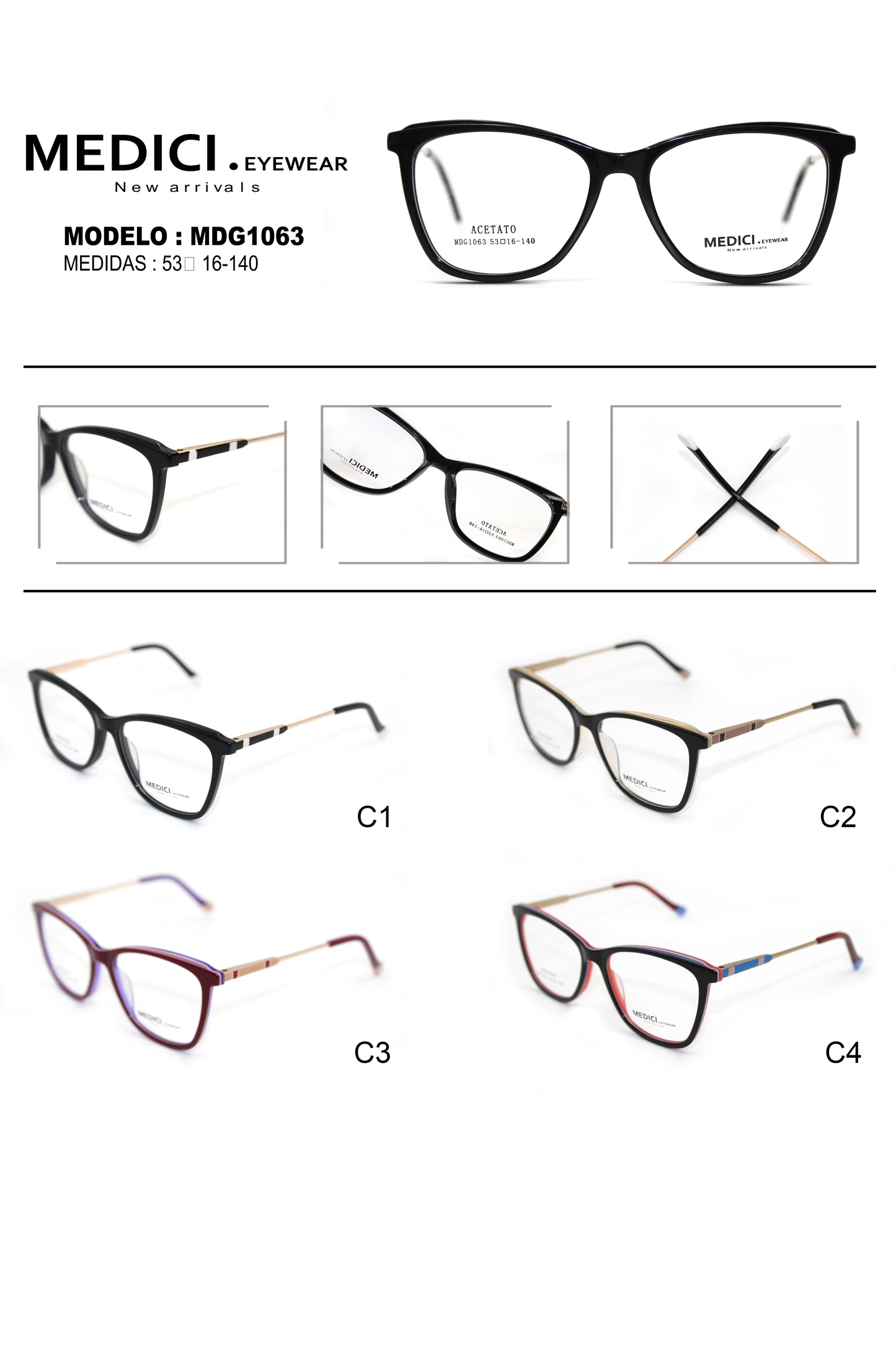 MEDICI ACETATO MDG1063