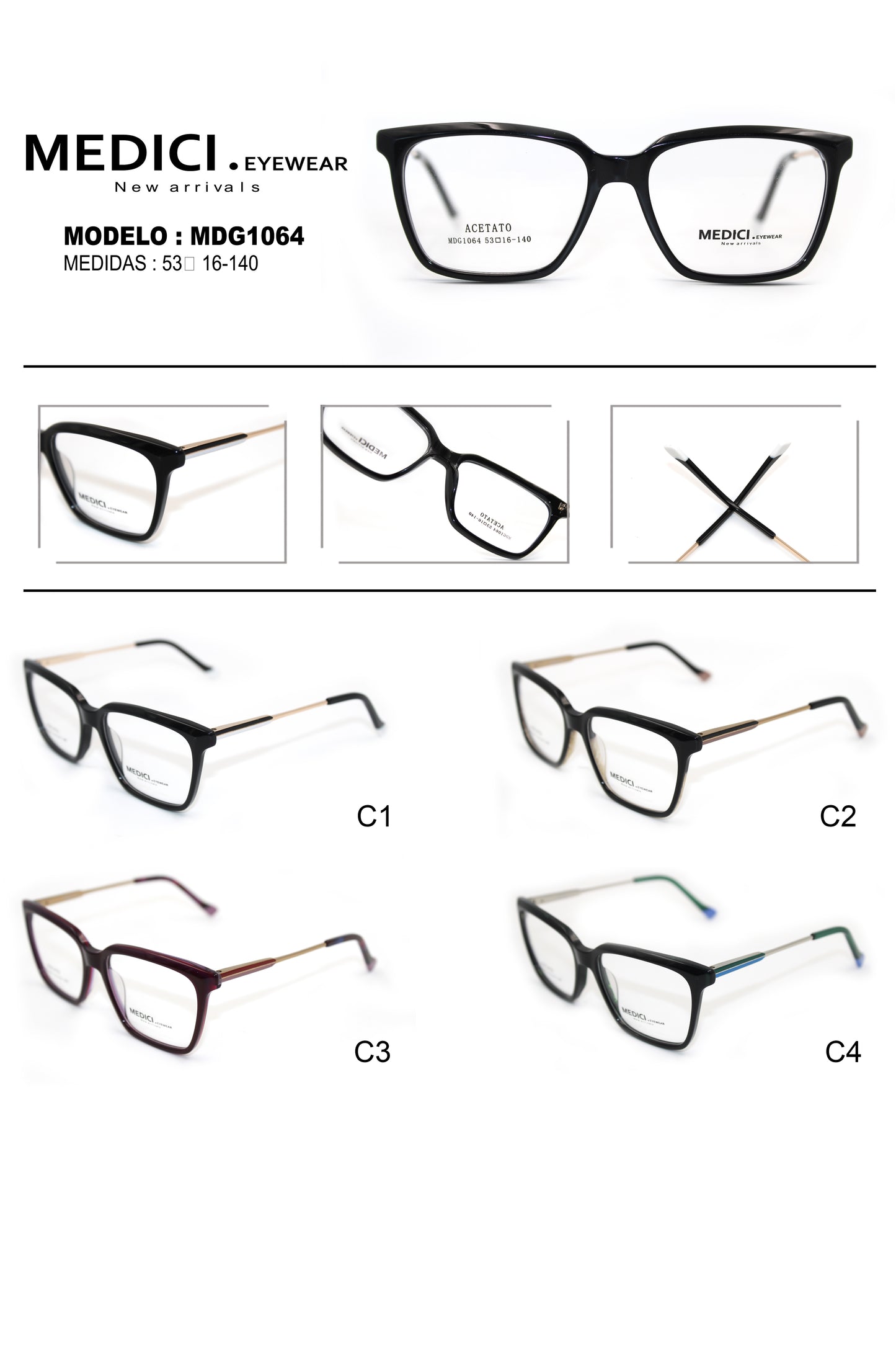 MEDICI ACETATO MDG1064