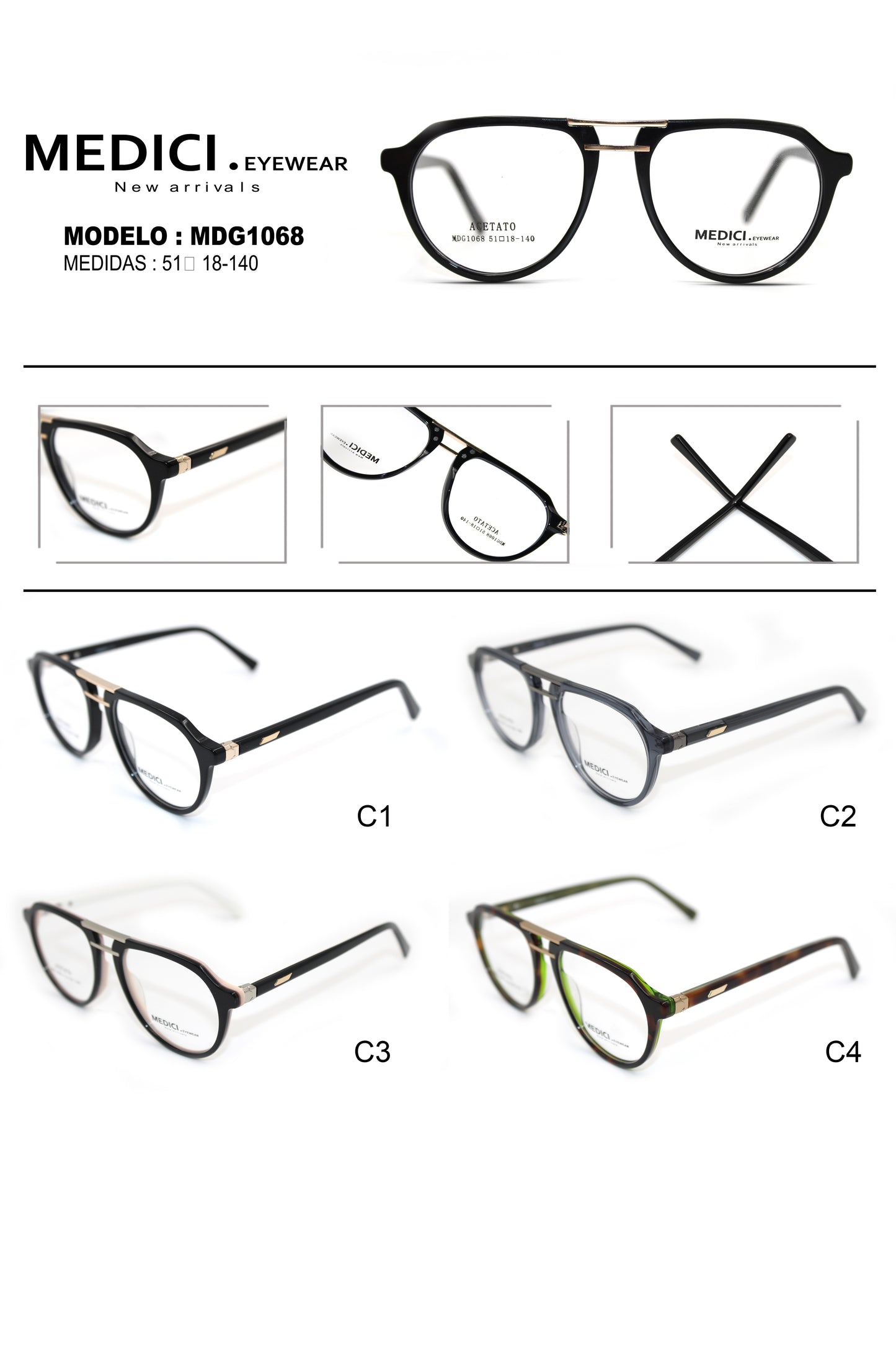 MEDICI ACETATO MDG1068