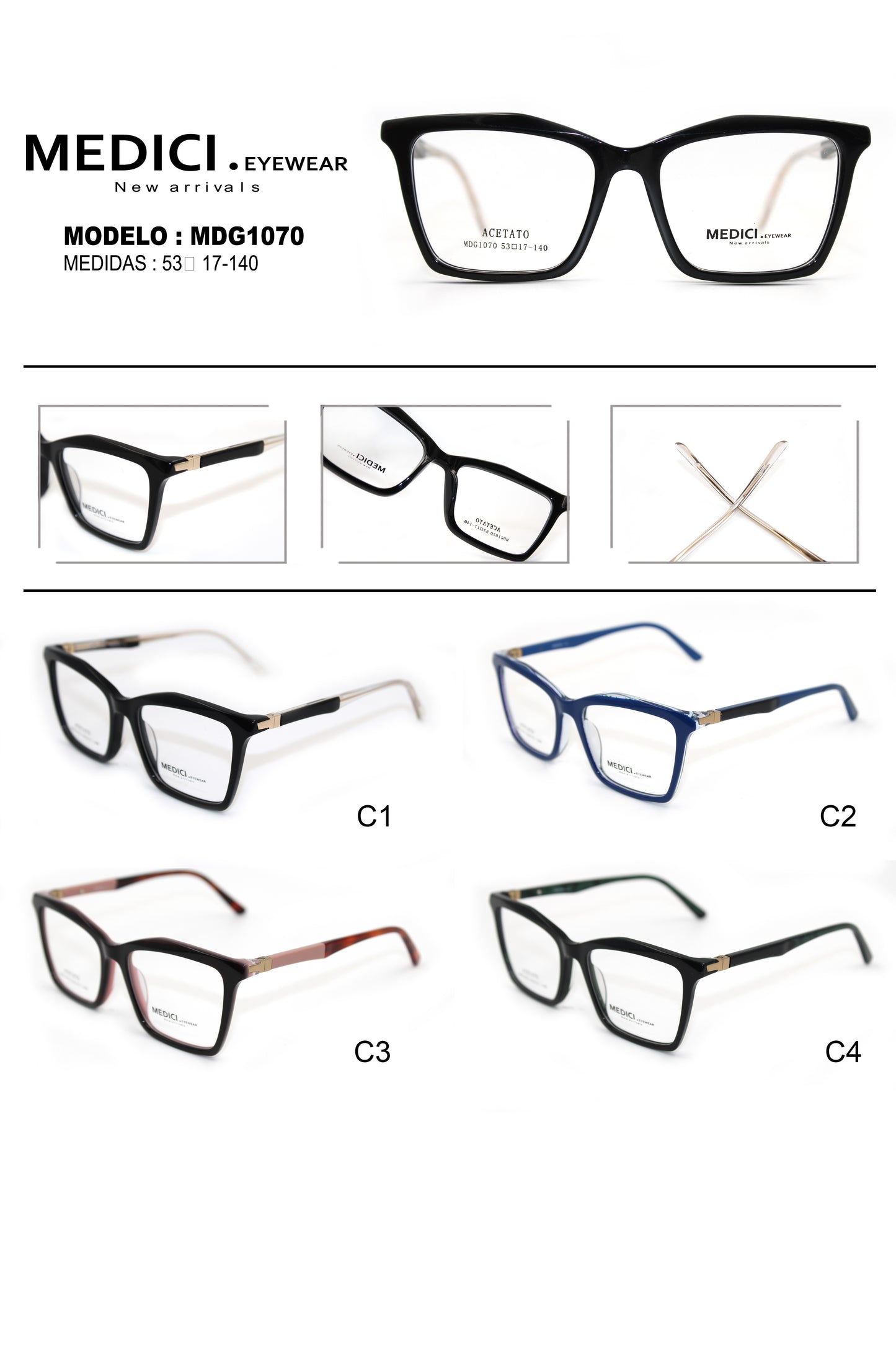 MEDICI ACETATO MDG1070