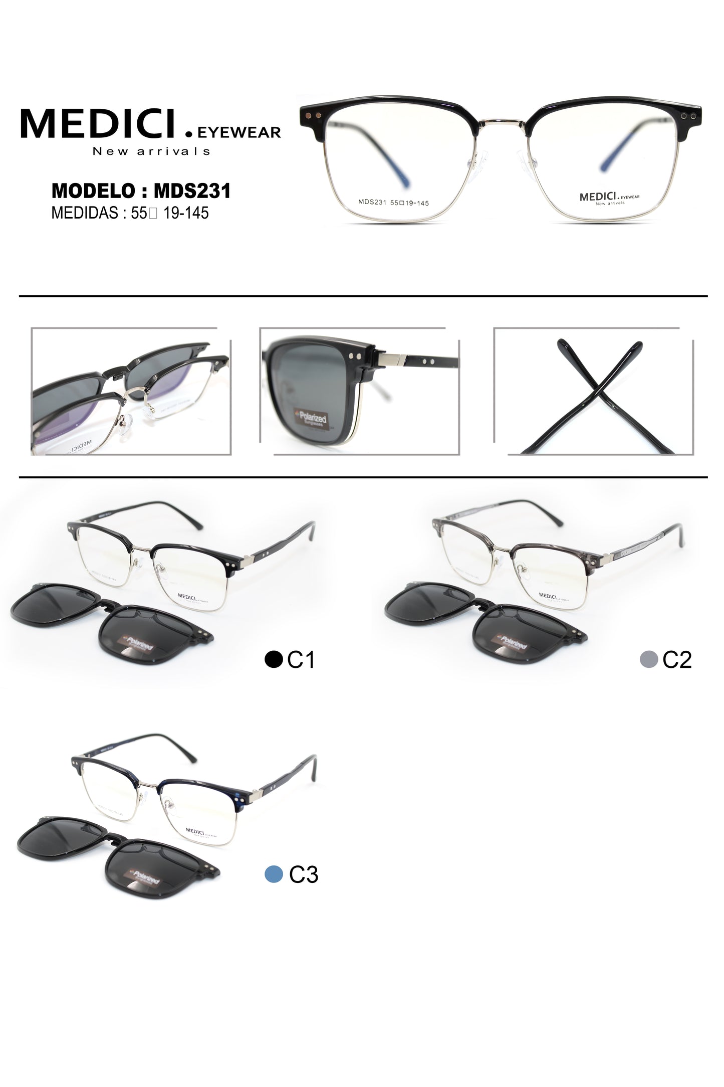 MEDICI SOBRE-PUESTO MDS231