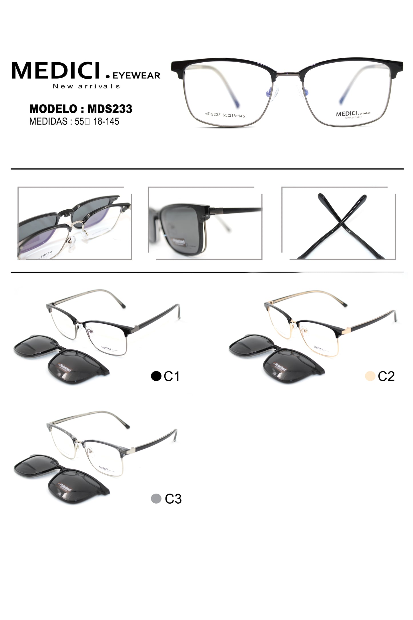 MEDICI SOBRE-PUESTO MDS233