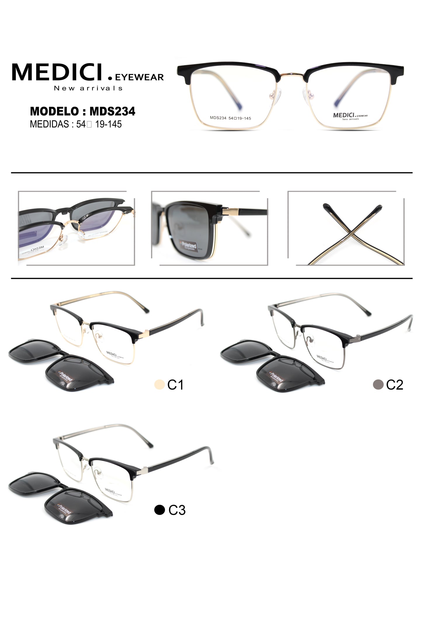 MEDICI SOBRE-PUESTO MDS234