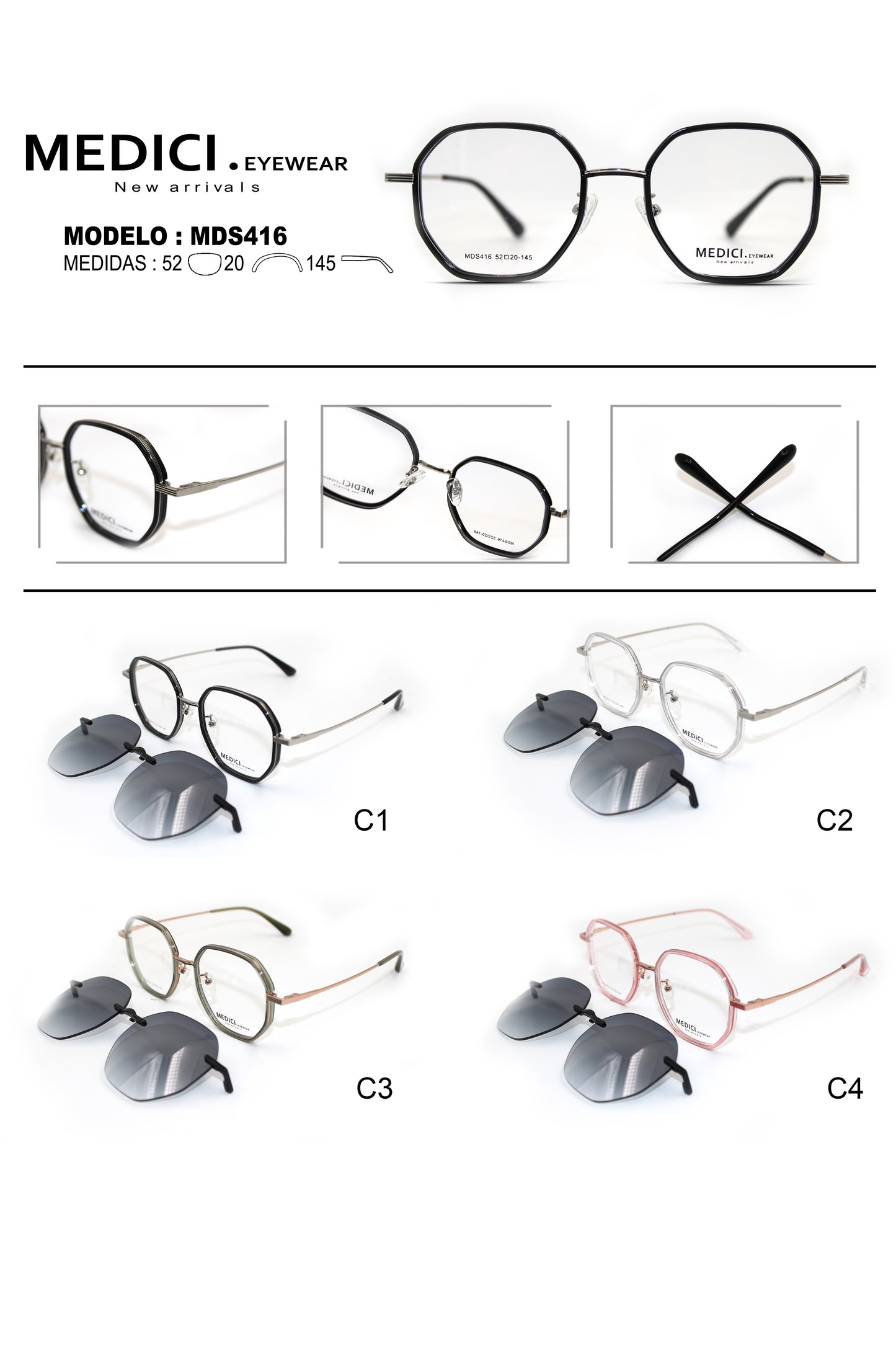 MEDICI SOBRE-PUESTO MDS416