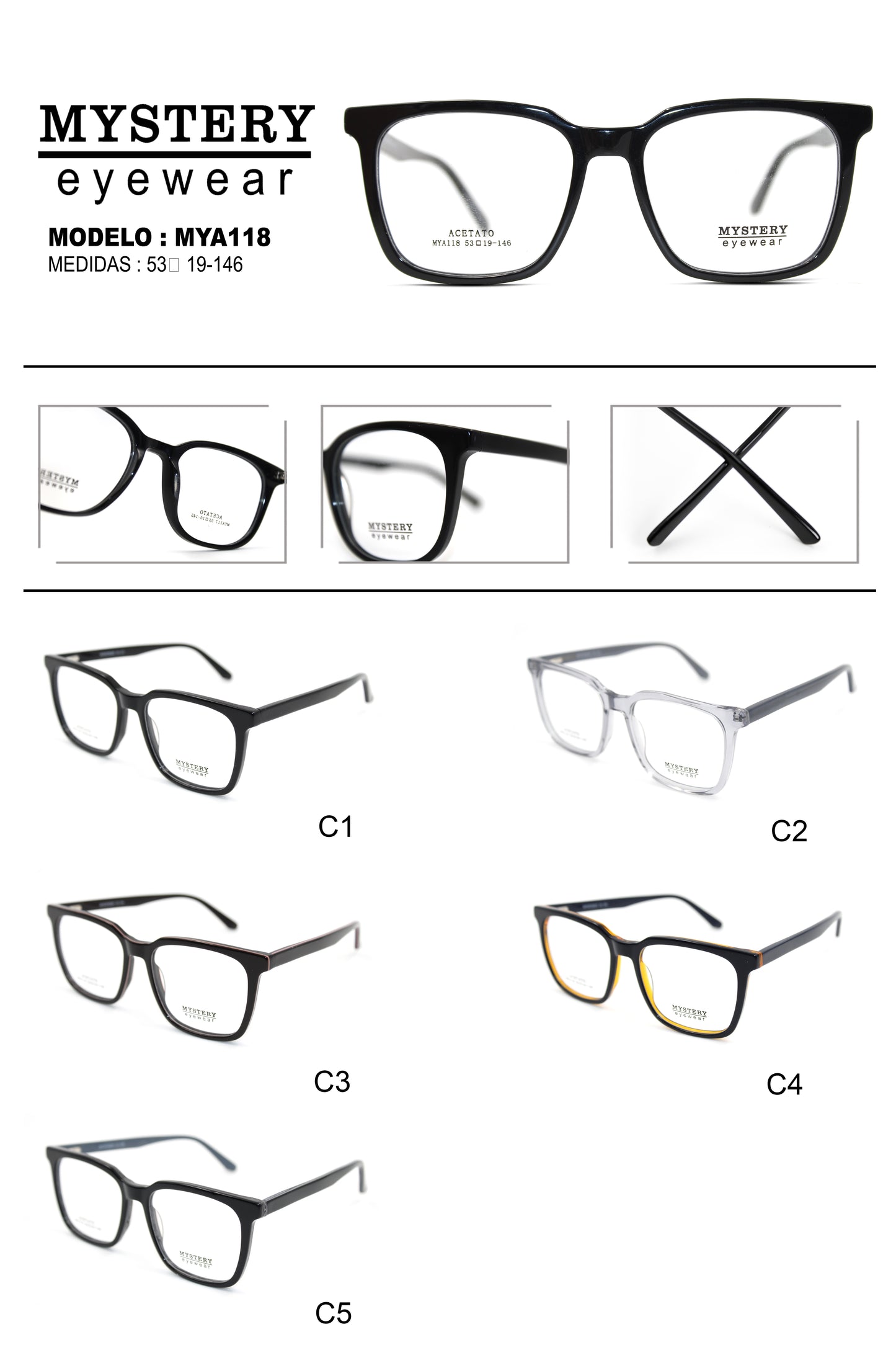 MYSTERY ACETATO MYA118