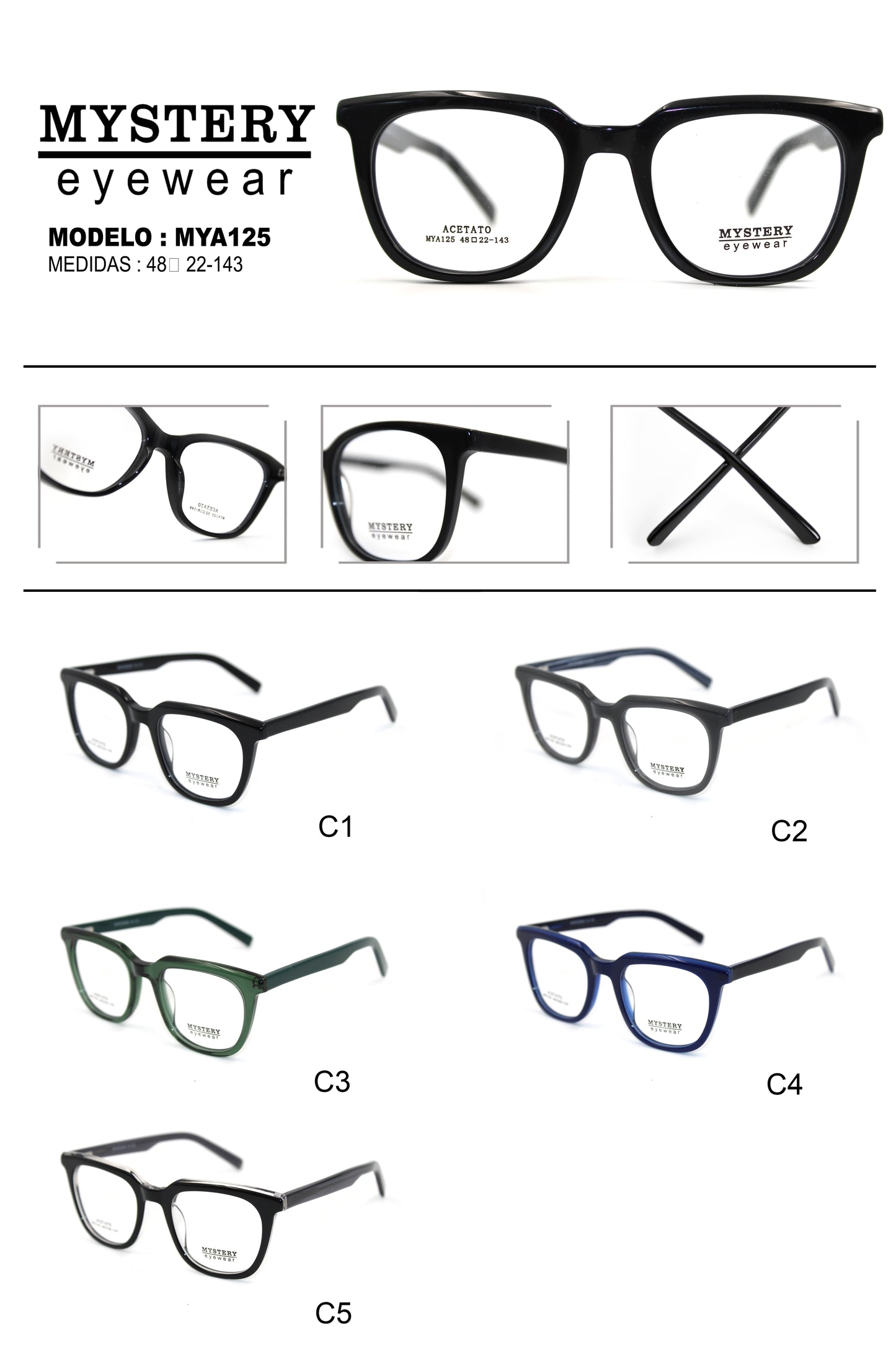 MYSTERY ACETATO MYA125