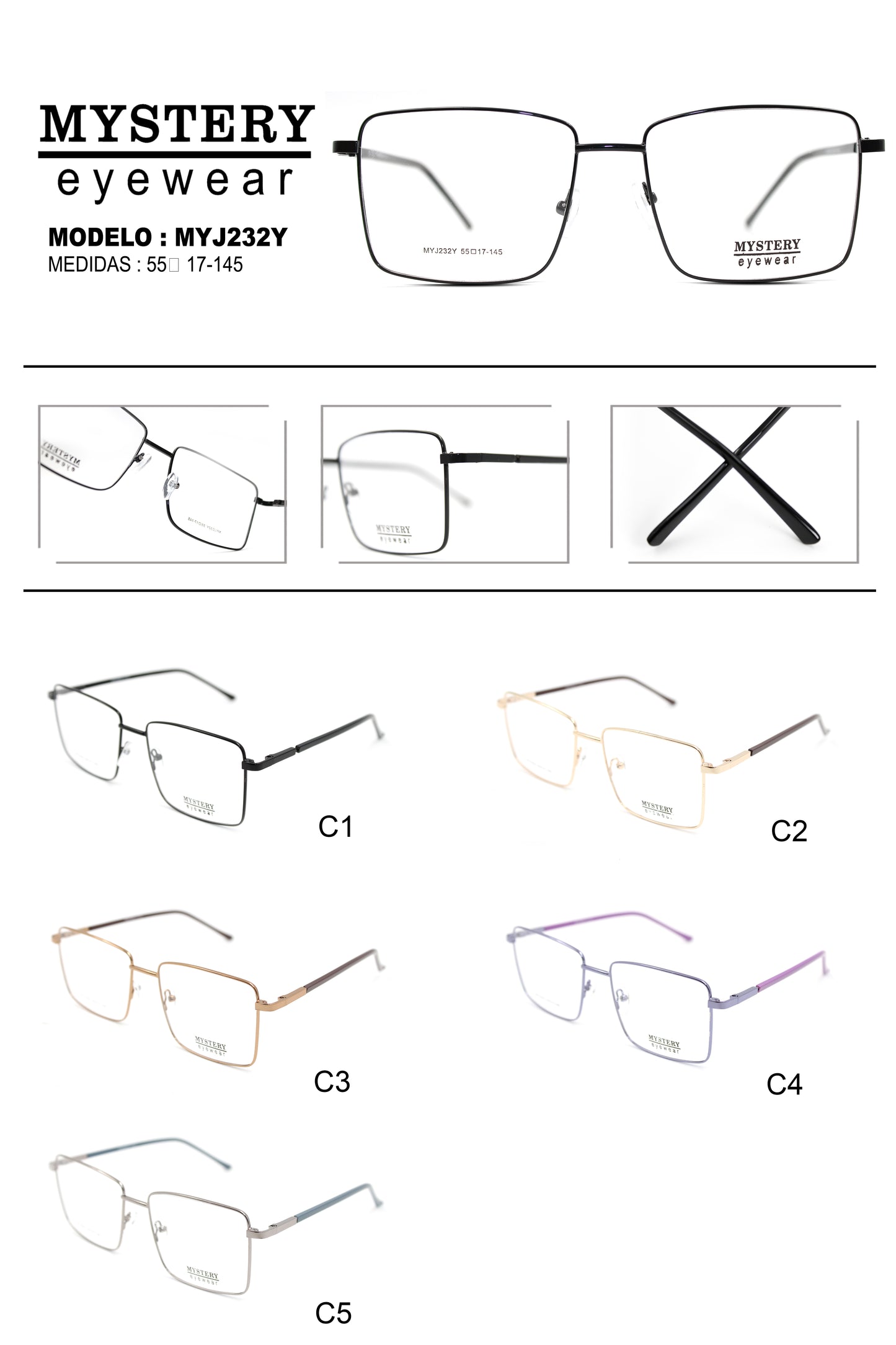 MYSTERY METAL MYJ232Y