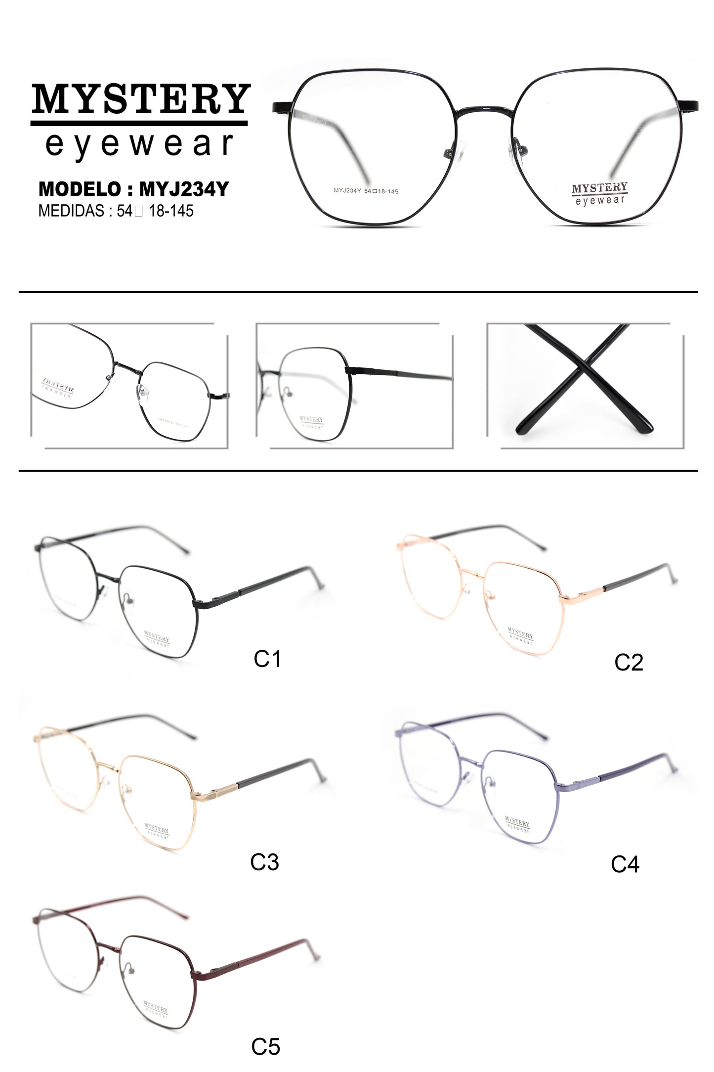 MYSTERY METAL MYJ234Y