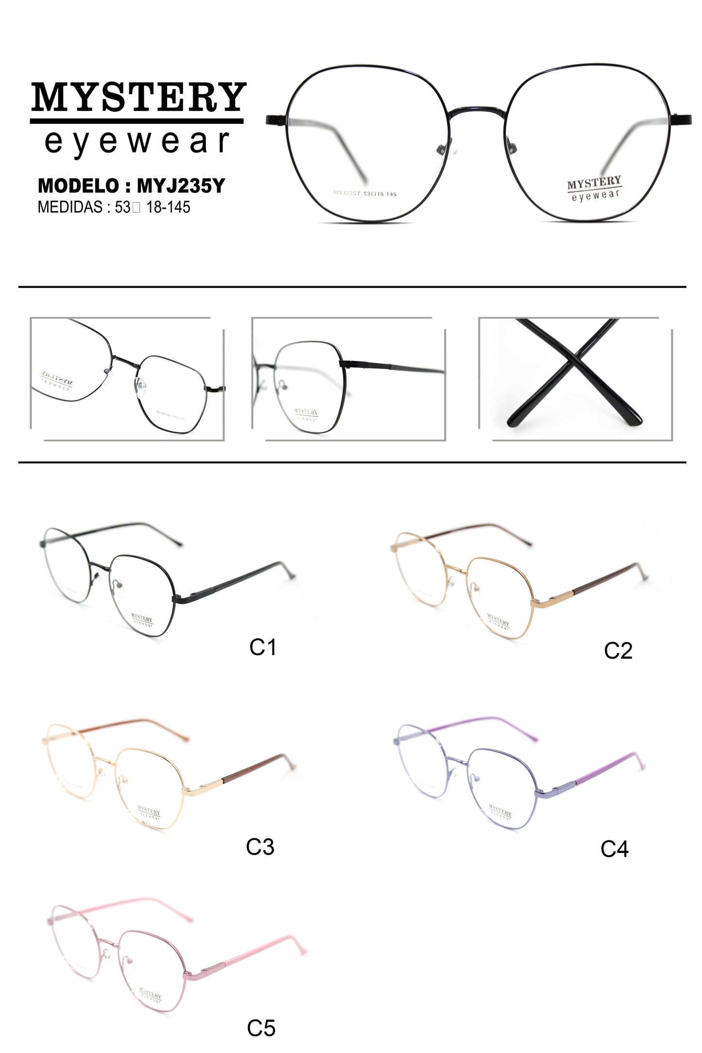 MYSTERY METAL MYJ235Y