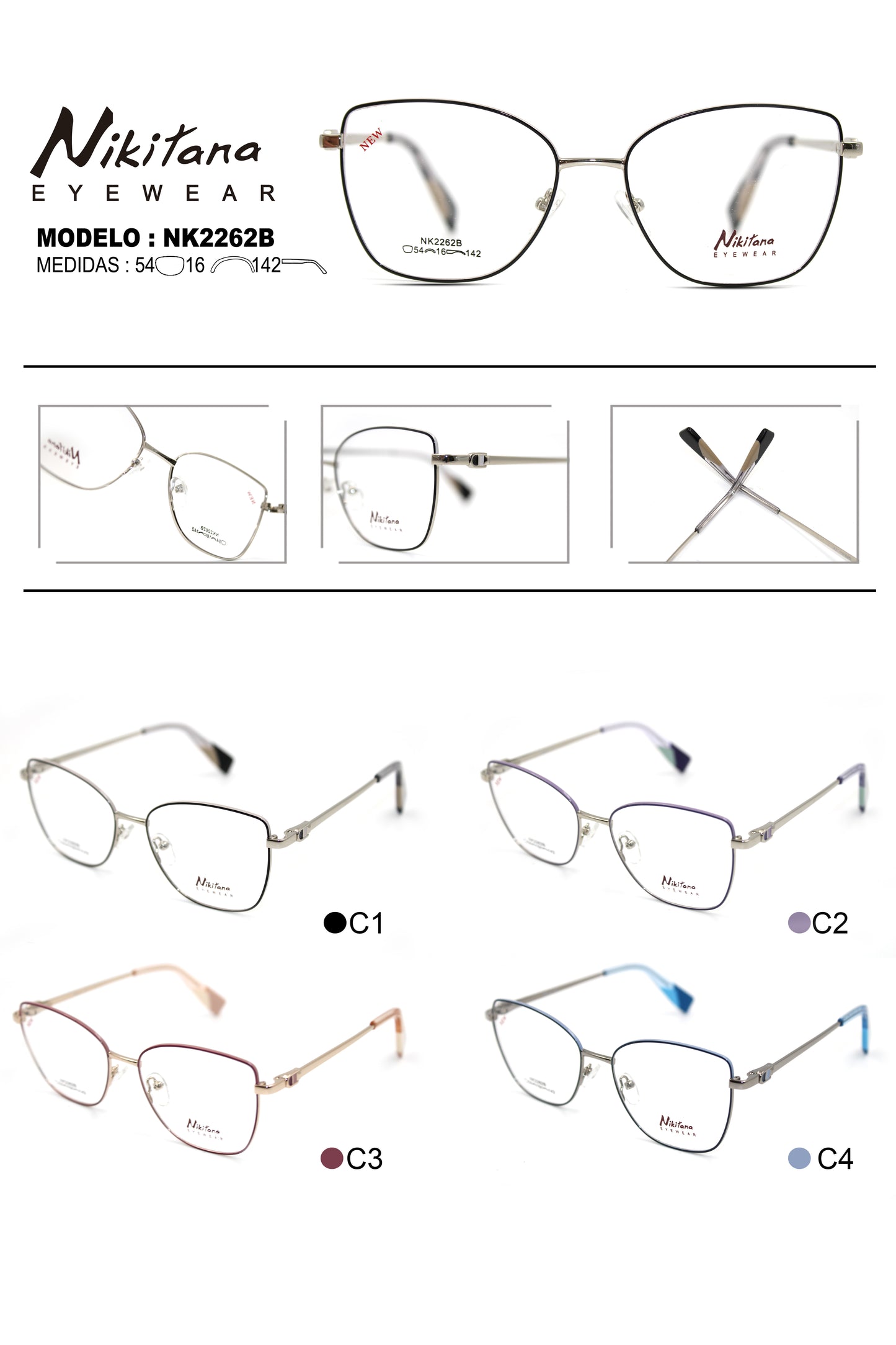 NIKITANA METAL NK2262B