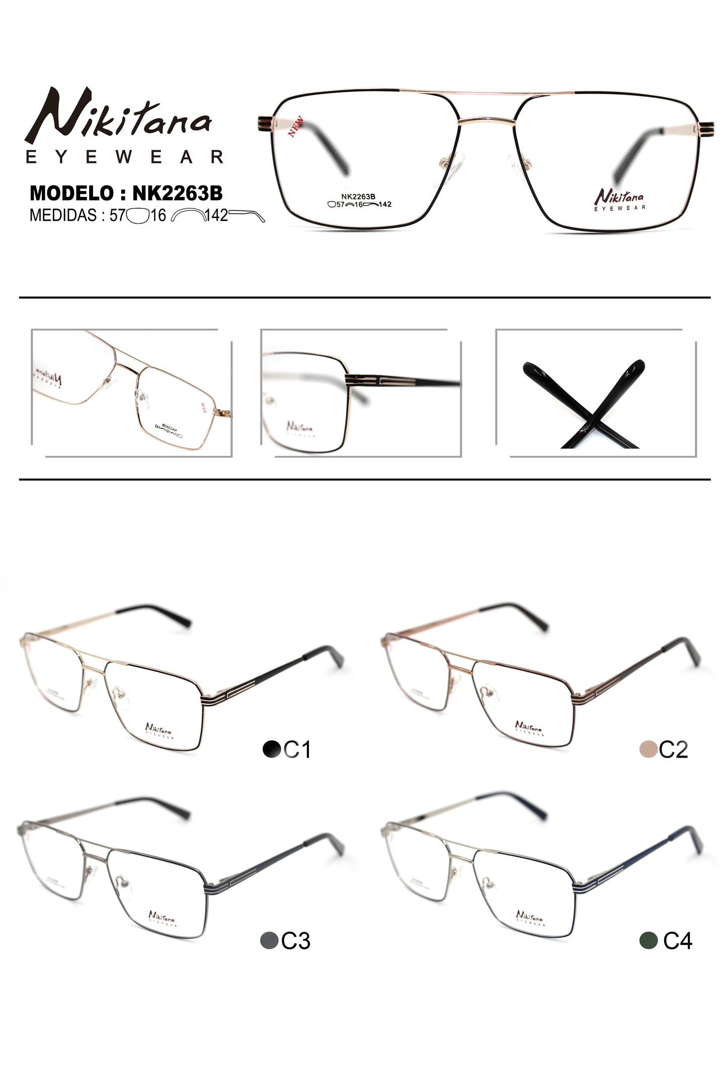 NIKITANA METAL NK2263B