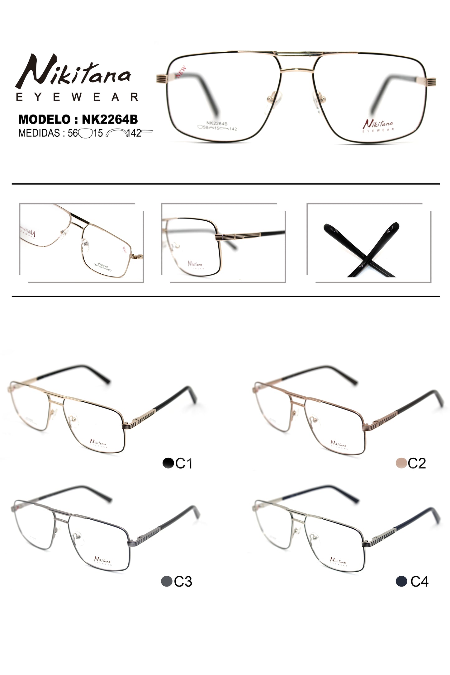 NIKITANA METAL NK2264B