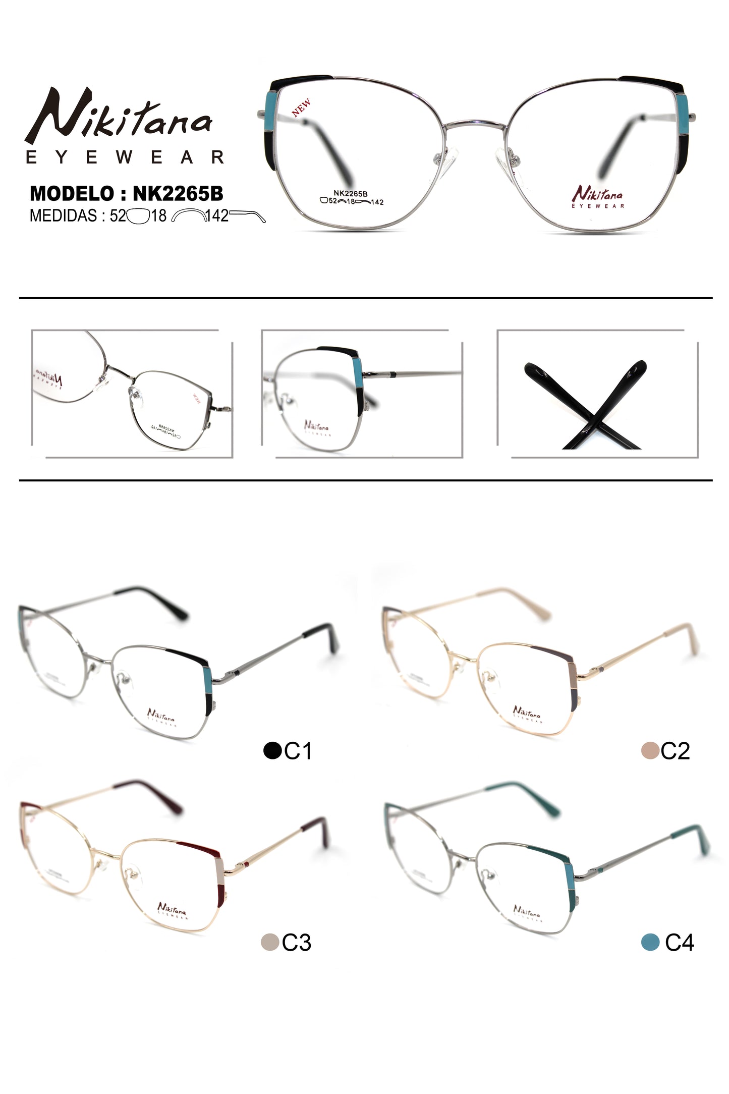 NIKITANA METAL NK2265B