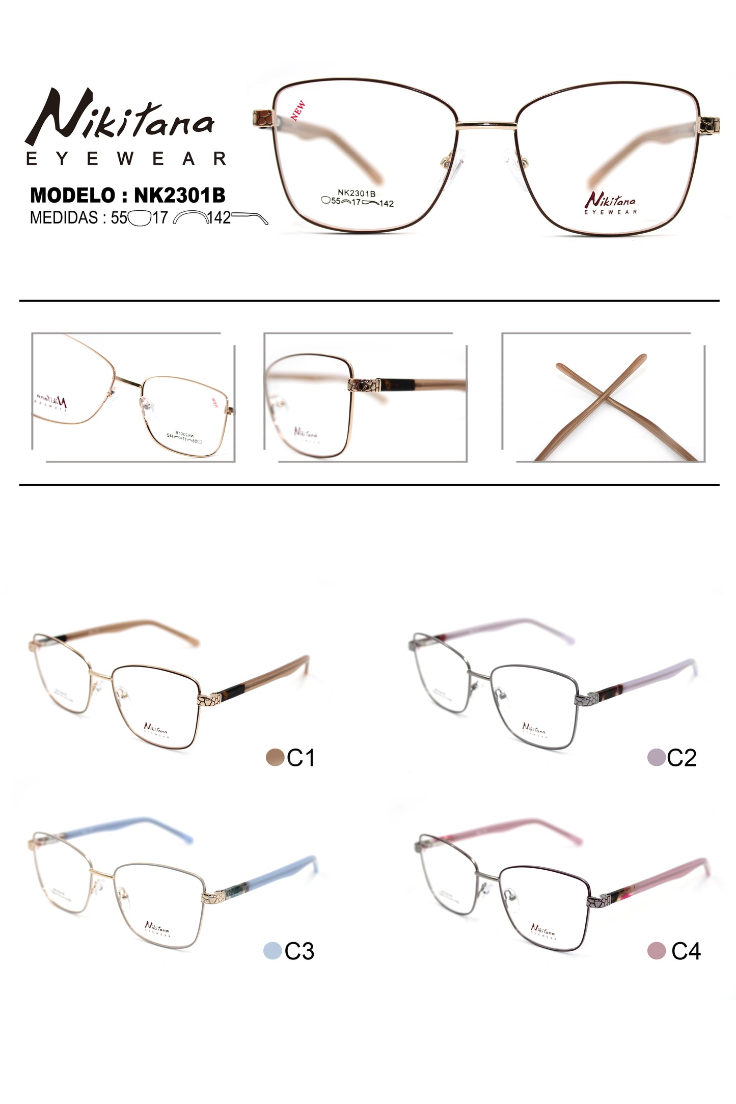 NIKITANA METAL NK2301B