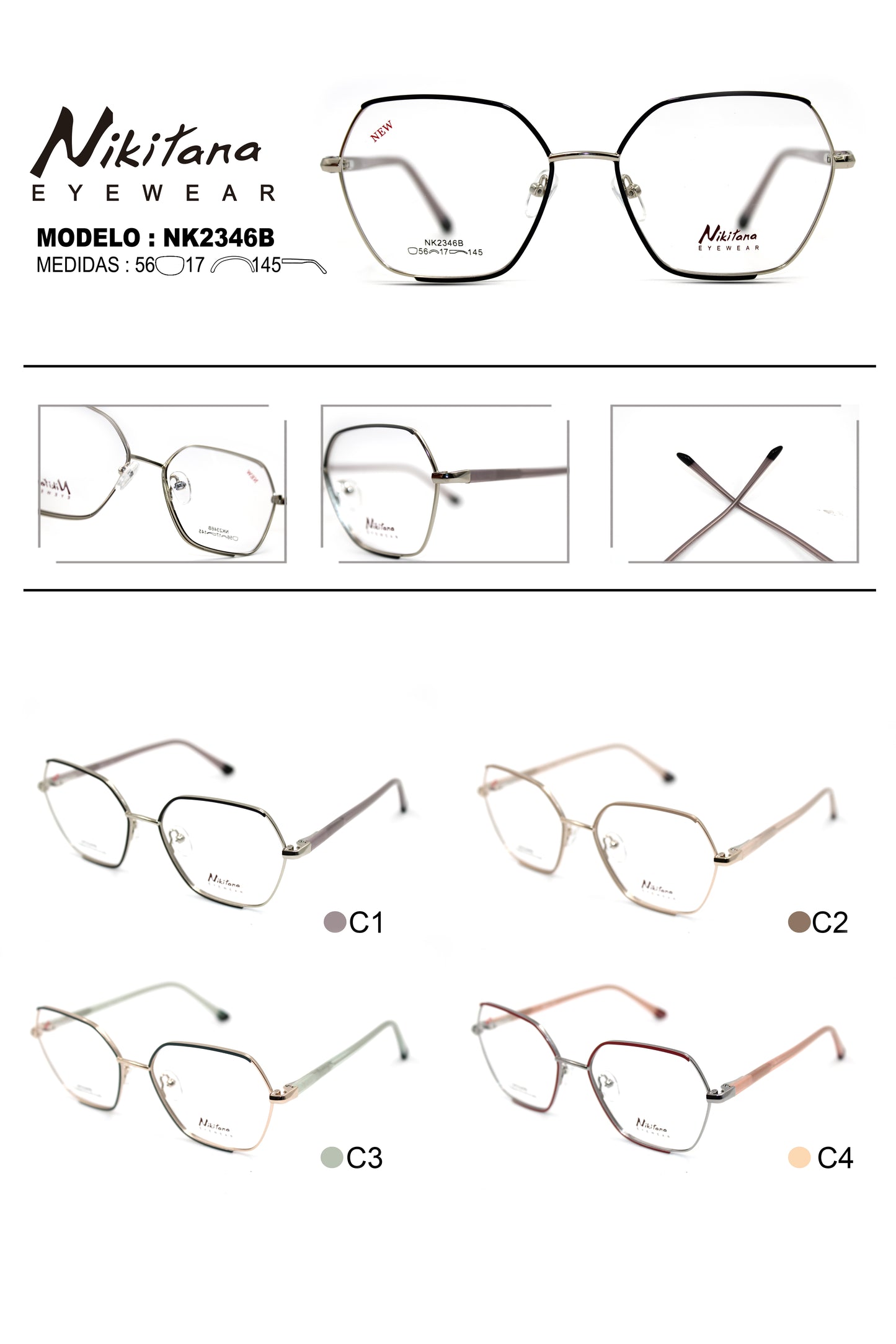 NIKITANA METAL NK2346B