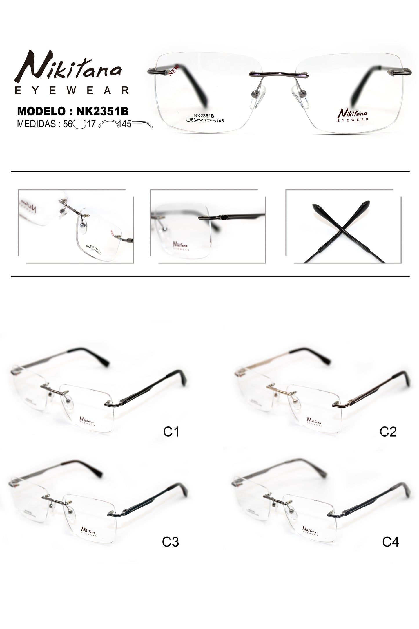 NIKITANA METAL NK2351B