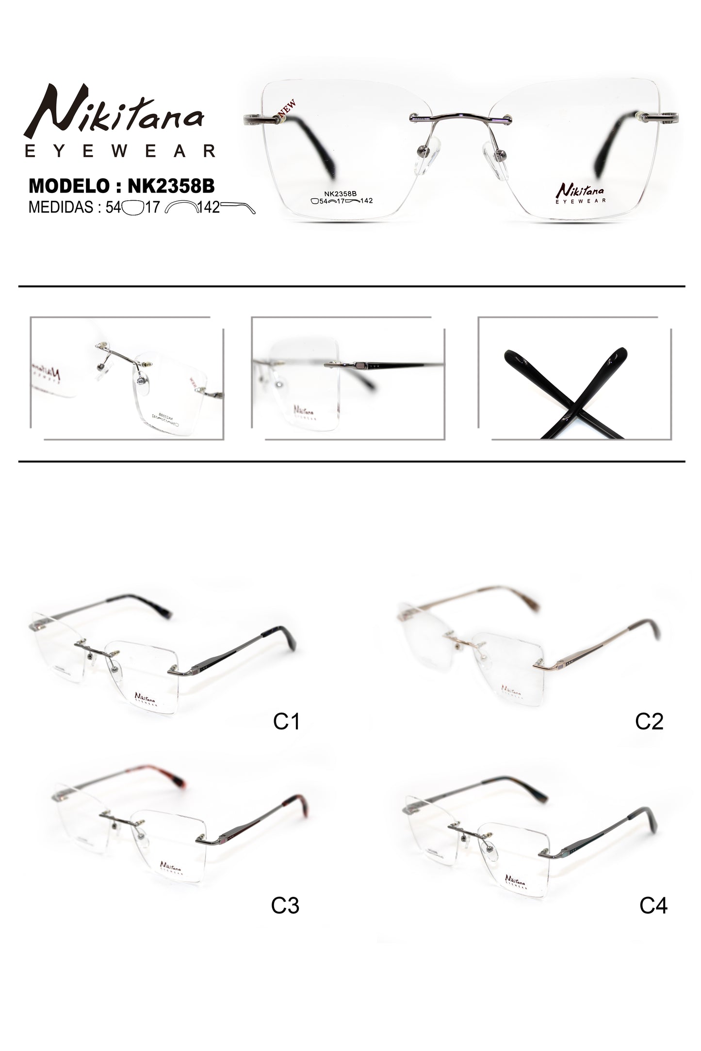 NIKITANA METAL NK2358B