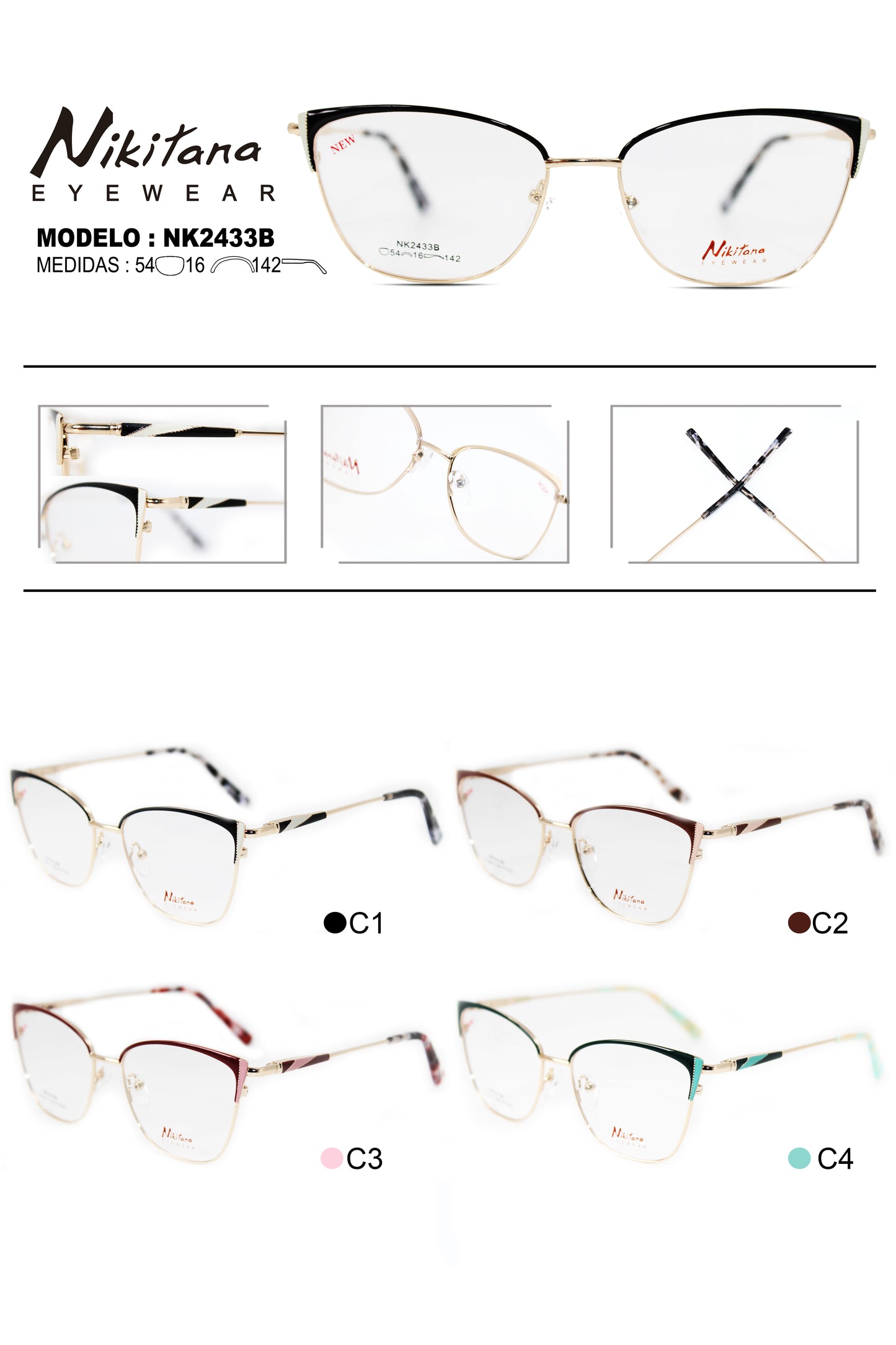 NIKITANA METAL NK2433B