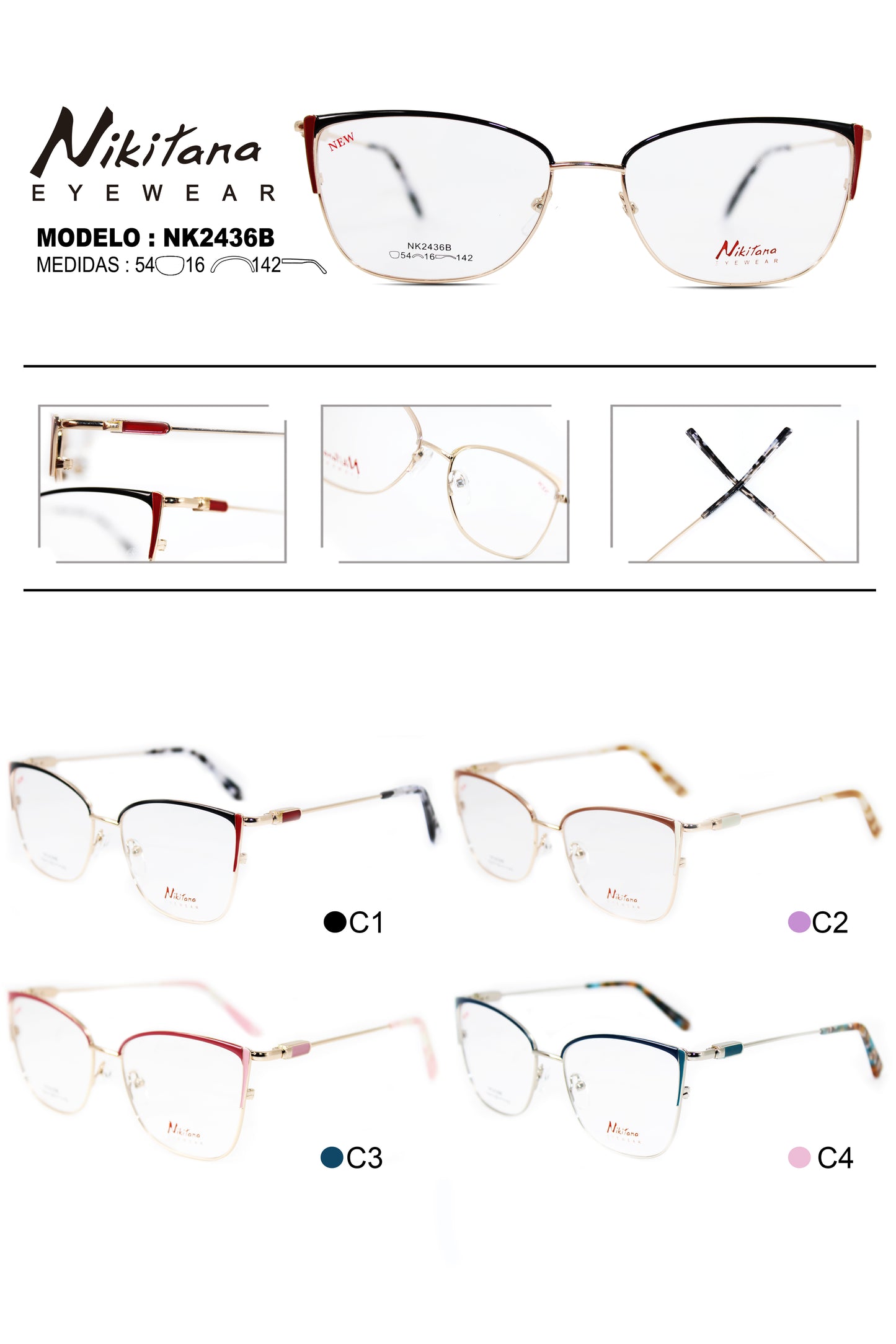 NIKITANA METAL NK2436B